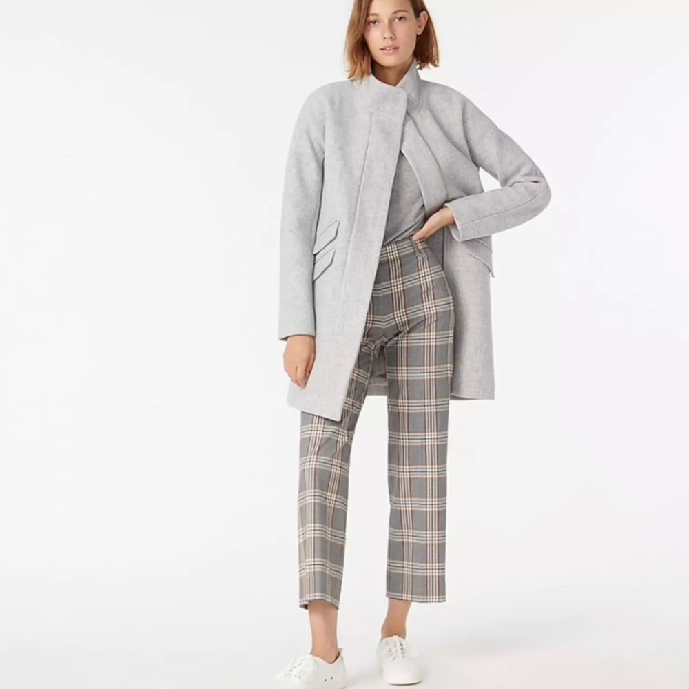 J Crew Cocoon Coat in Heather Dusk - Picture 6 of 7